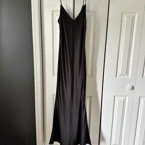 Dannijo Black Maxi Silk Dress
